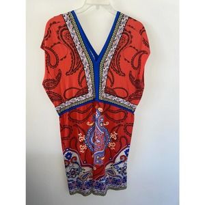 Style & Co Womens Navy Blue Dress 1X GUC